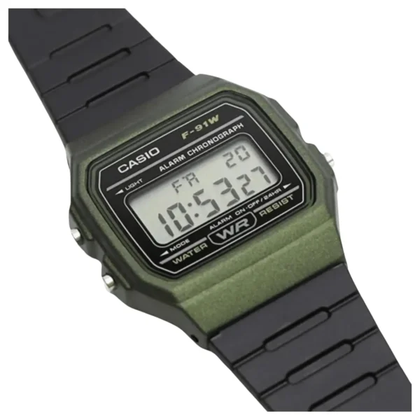 Relógio Casio Unissex Digital Resina Bicolor- F-91WM-3ADF-SC - Imagem 3