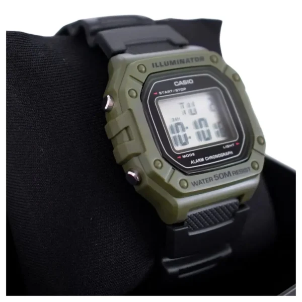 Relógio Casio Unissex Digital Resina Bicolor - W-218H-3AVDF-SC - Imagem 3
