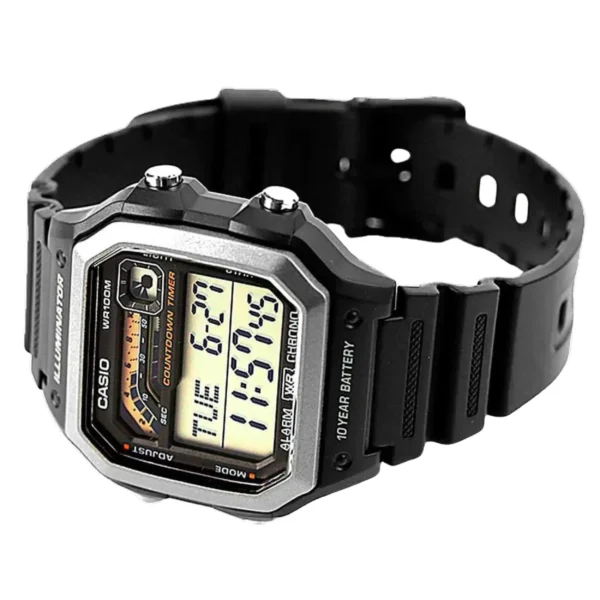 Relógio Casio Unissex Digital Resina Bicolor - WS-1600H-1AVDF-SC - Imagem 3