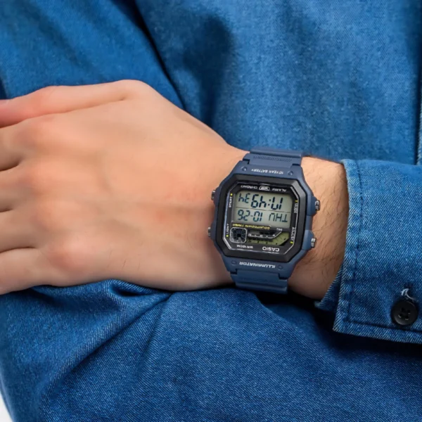 Relógio Casio Unissex Digital Resina Bicolor - WS-1600H-2AVDF-SC - Imagem 2