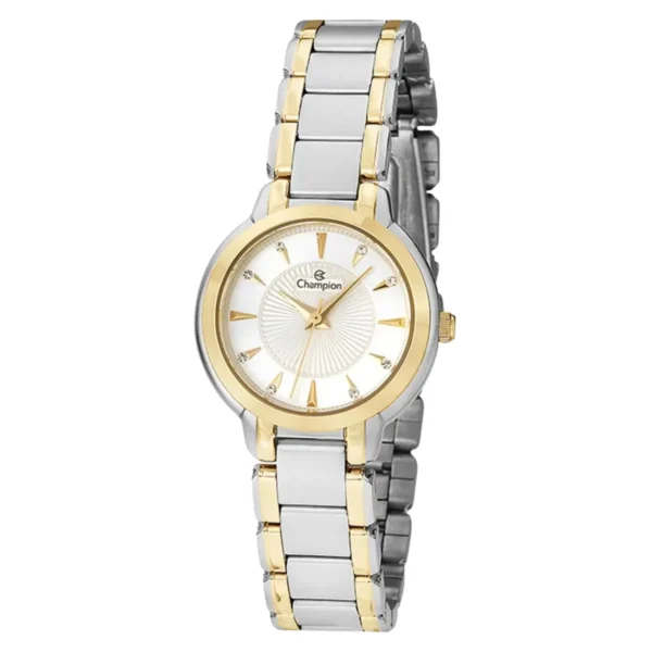 Relógio Champion Feminino Analógico Metal Bicolor - CH24937B