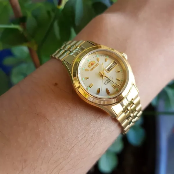 Relógio Orient Feminino Automático Metal Dourado -  559EB1NH C1KX - Imagem 2