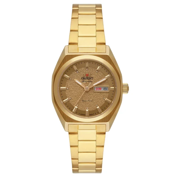 Relógio Orient Feminino Automático Metal Dourado -  559GG012 C1KX