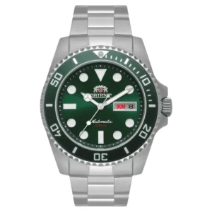 Relógio Orient Masculino Automático Metal Prata -  F49SS027