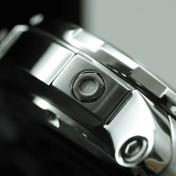 Relógio Orient Masculino Automático Metal Prata -  F49SS034 D1SX - Imagem 6