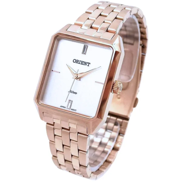 Relógio Orient Feminino Analógico Metal Rosé -  LRSS0007 S1RX - Imagem 3