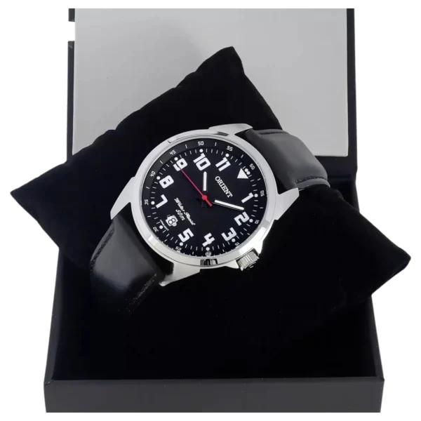 Relógio Orient Masculino Analógico Silicone Preta -  MBSC1031 P2PX - Imagem 3
