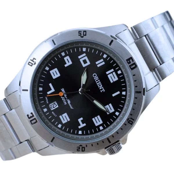 Relógio Orient Masculino Analógico Metal Prata -  MBSS1155A G2SX - Imagem 4