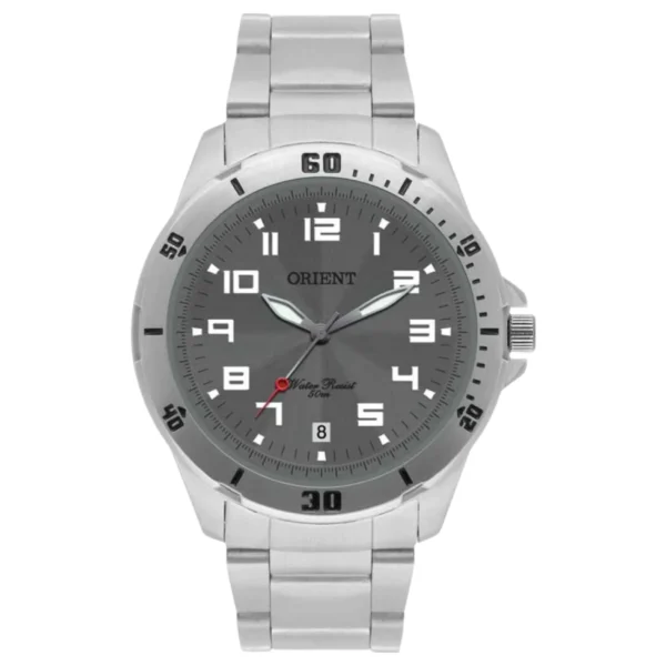 Relógio Orient Masculino Analógico Metal Prata -  MBSS1155A G2SX