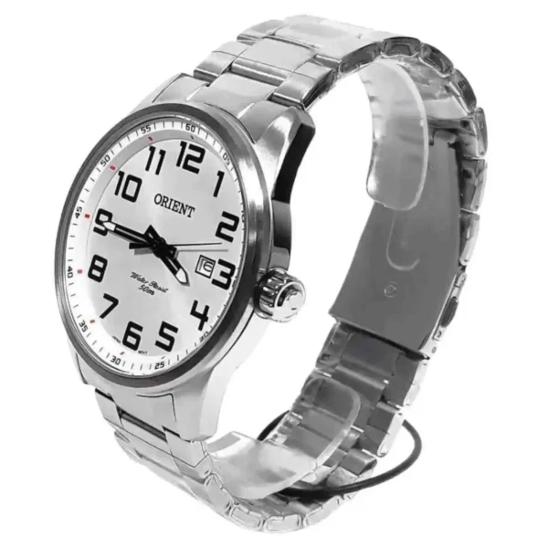 Relógio Orient Masculino Analógico Metal Prata -  MBSS1271 S2SX - Imagem 3