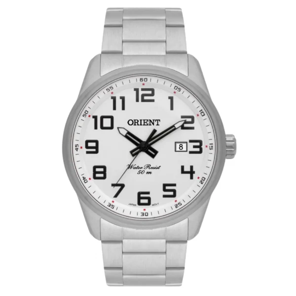 Relógio Orient Masculino Analógico Metal Prata -  MBSS1271 S2SX