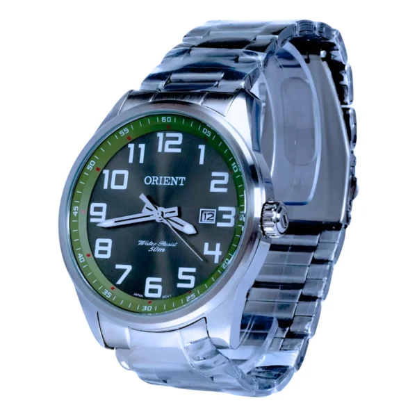 Relógio Orient Masculino Analógico Metal Prata -  MBSS1271 E2SX - Imagem 3