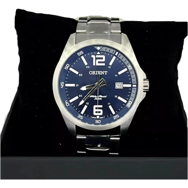 Relógio Orient Masculino Analógico Metal Prata -  MBSS1275 D2SX - Imagem 3