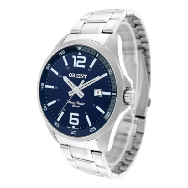 Relógio Orient Masculino Analógico Metal Prata -  MBSS1275 D2SX - Imagem 4