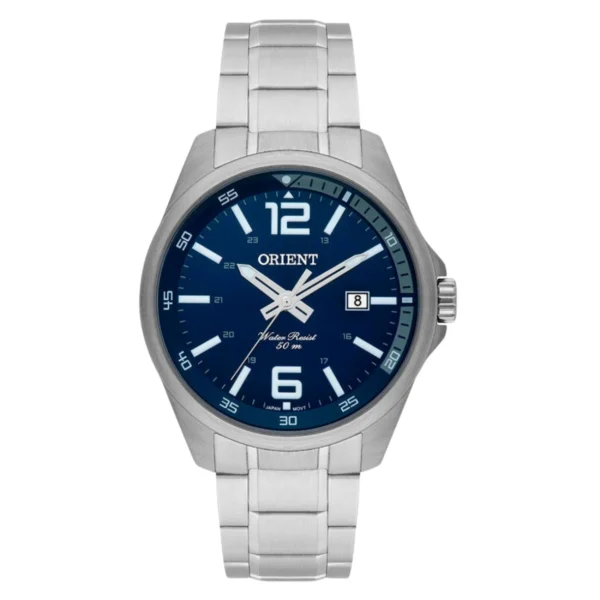 Relógio Orient Masculino Analógico Metal Prata -  MBSS1275 D2SX