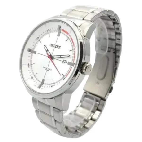Relógio Orient Masculino Analógico Metal Prata -  MBSS1295 S1SX - Imagem 3