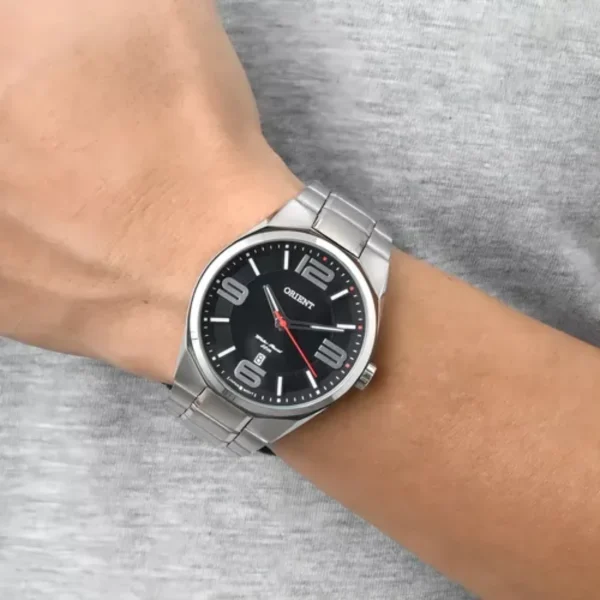 Relógio Orient Masculino Analógico Metal Prata - MBSS1326 D2SX - Imagem 2