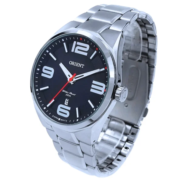 Relógio Orient Masculino Analógico Metal Prata - MBSS1326 D2SX - Imagem 3