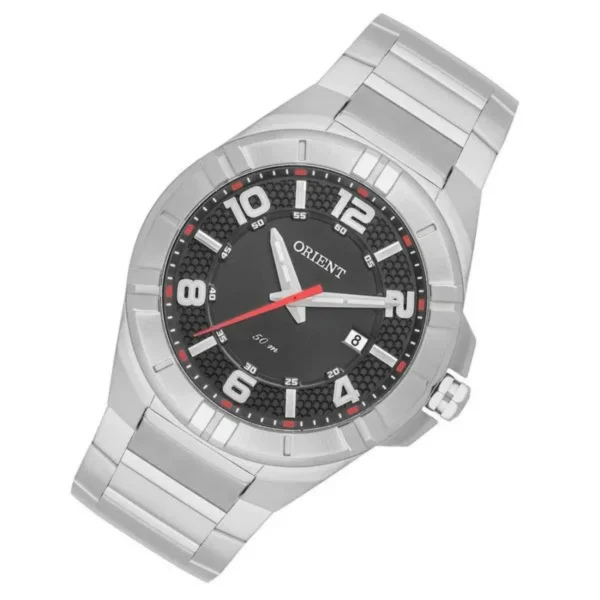 Relógio Orient Masculino Analógico Metal Prata -  MBSS1472 GVSX - Imagem 2