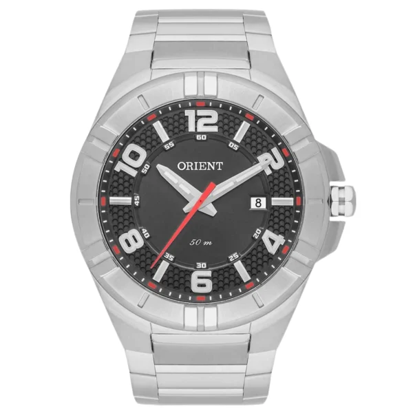 Relógio Orient Masculino Analógico Metal Prata -  MBSS1472 GVSX