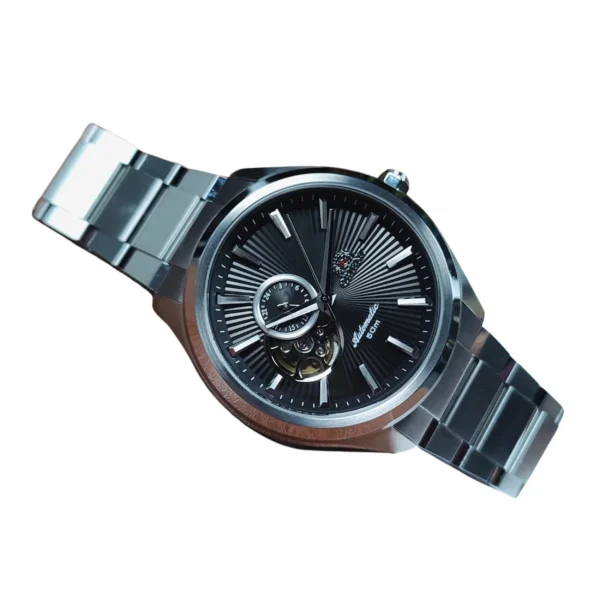 Relógio Orient Masculino Automático Metal Prata -  NH3SS005 G1SX - Imagem 4