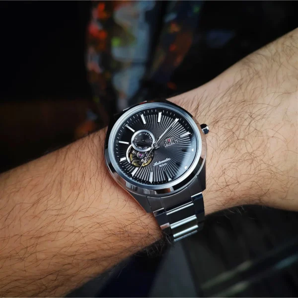 Relógio Orient Masculino Automático Metal Prata -  NH3SS005 G1SX - Imagem 2