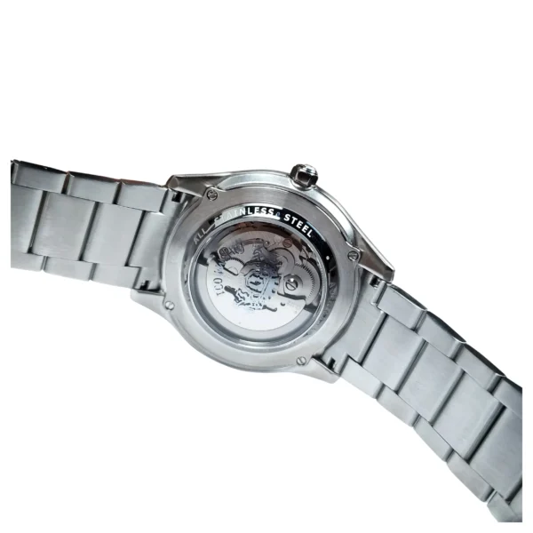 Relógio Orient Masculino Automático Metal Prata -  NH3SS005 G1SX - Imagem 5