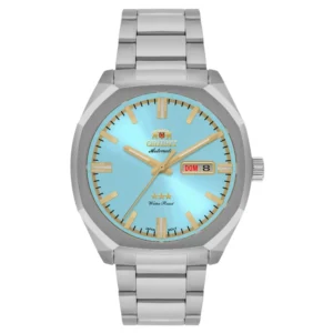 Relógio Orient Masculino Automático Metal Prata -  NH3SS008 A1SX