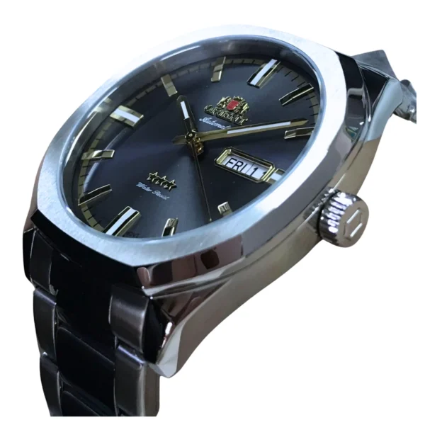 Relógio Orient Masculino Automático Metal Prata -  NH3SS008 G1SX - Imagem 4