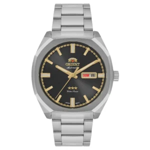Relógio Orient Masculino Automático Metal Prata -  NH3SS008 G1SX