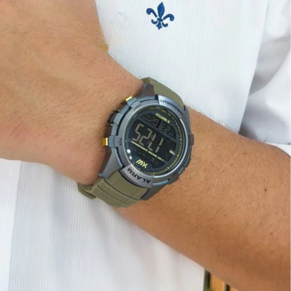 Relógio X-Watch Masculino Digital Silicone Bege - XMPPD708 PXTX - Imagem 2