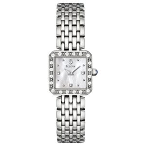Relógio Bulova Feminino Analógico Metal Prata -  96R128