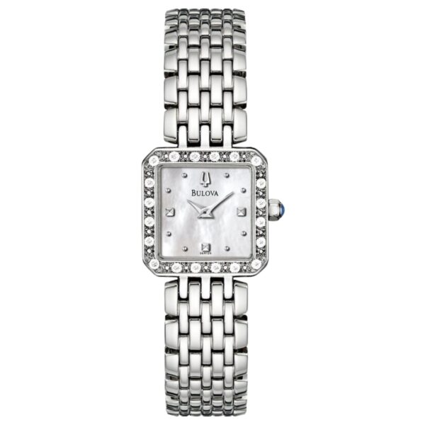 Relógio Bulova Feminino Analógico Metal Prata -  96R128