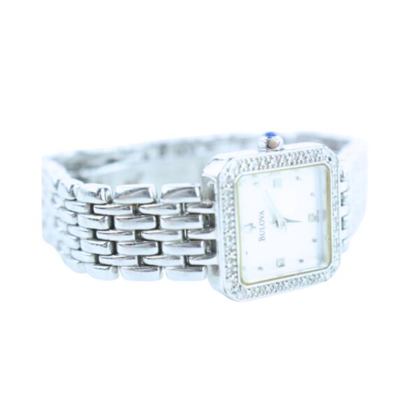 Relógio Bulova Feminino Analógico Metal Prata -  96R128 - Imagem 2
