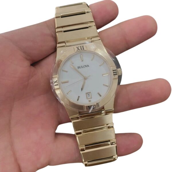 Relógio Bulova Feminino Analógico Metal Dourado -  WB21267H - Imagem 2