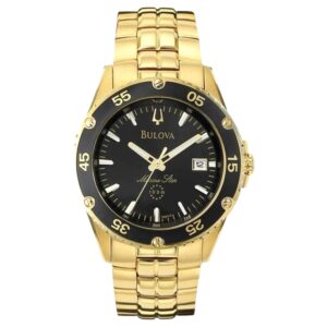 Relógio Bulova Masculino Analógico Metal Dourado -  WB30757U