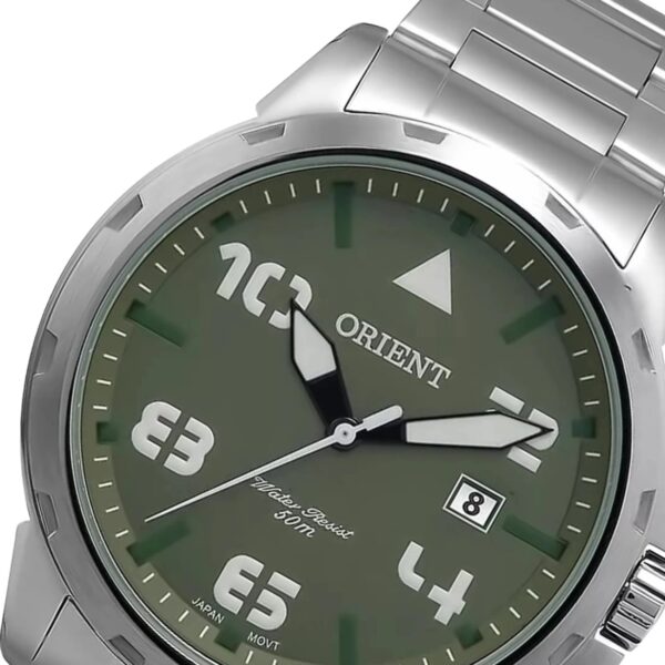 Relógio Orient Masculino Analógico Metal Prata -  MBSS1195A E2SX - Imagem 5