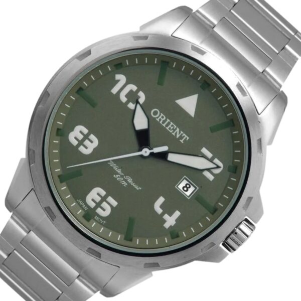 Relógio Orient Masculino Analógico Metal Prata -  MBSS1195A E2SX - Imagem 3