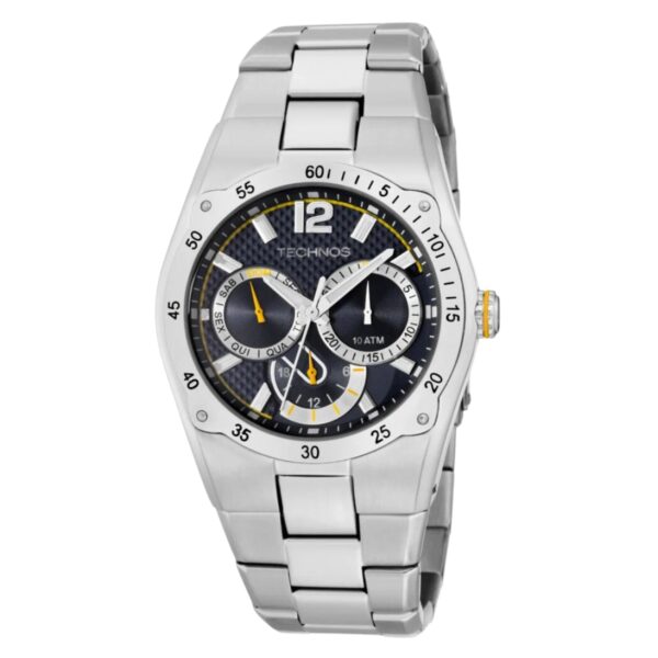 Relógio Technos Masculino Analógico Metal Prata - 6P79AH/1A